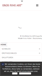 Mobile Screenshot of eros-fine-art.de